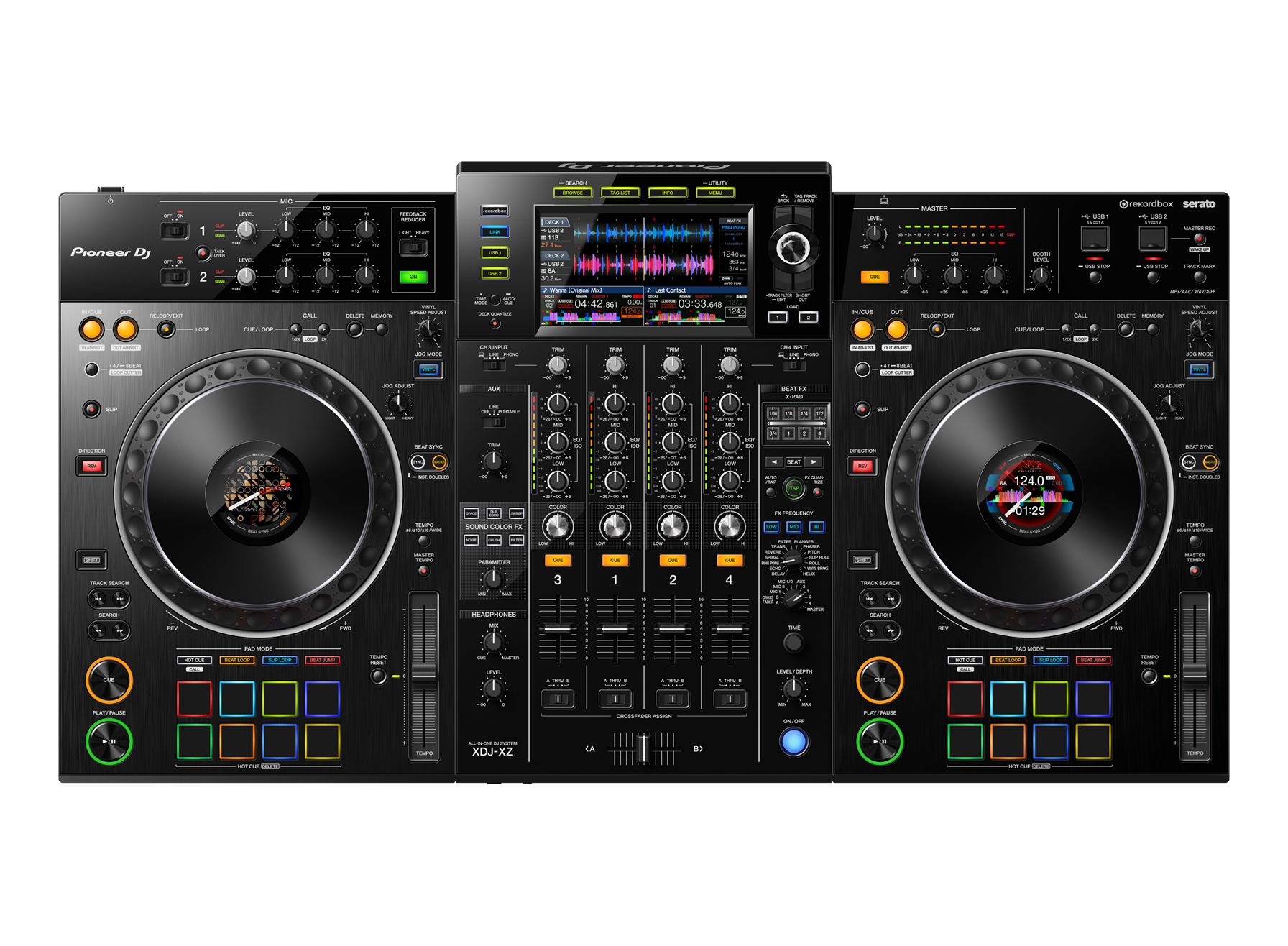 Pioneer DJ XDJ-XZ 4 Kanal DJ Setup