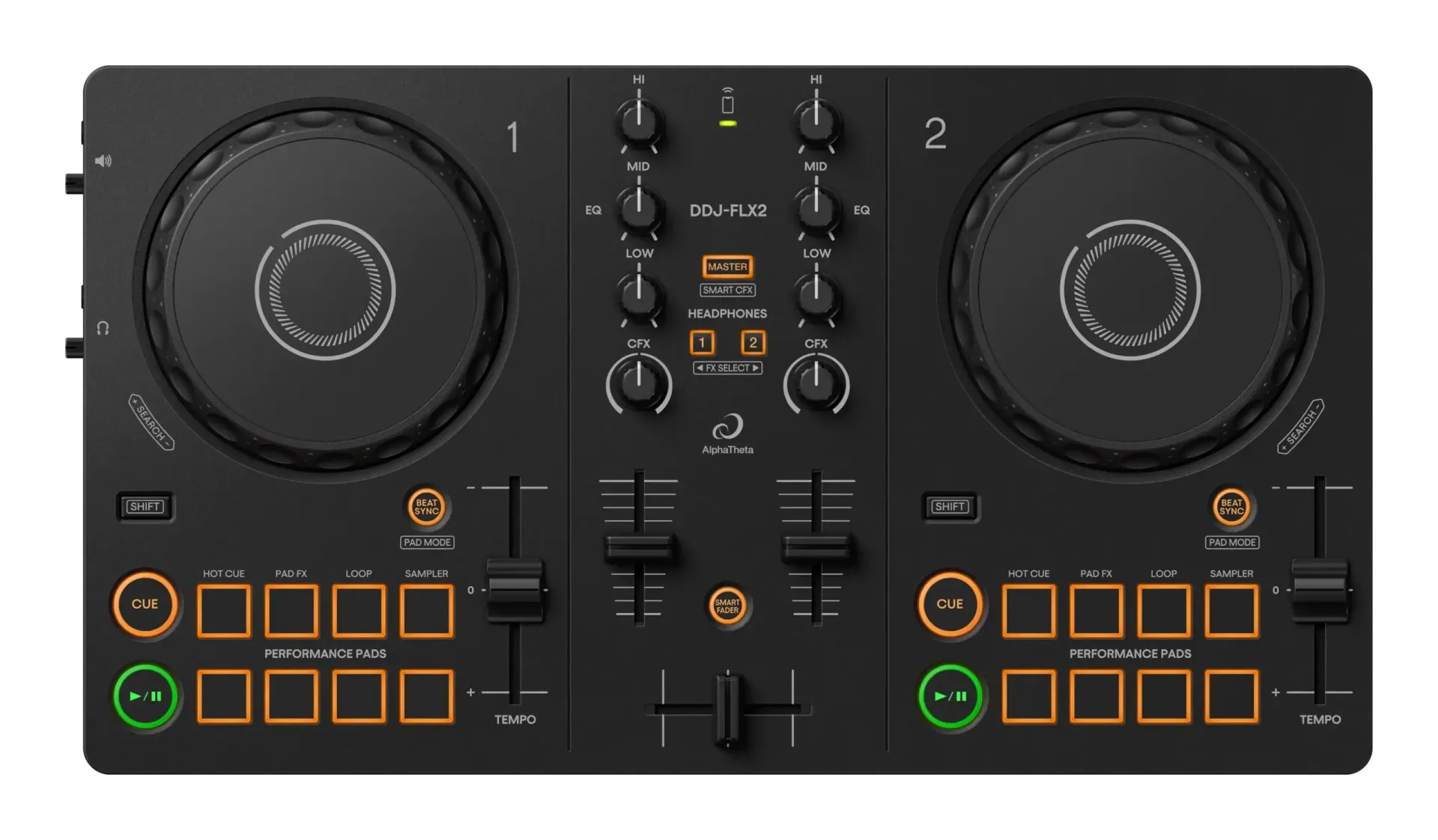 AlphaTetha DDJ-FLX2 Dj Controller