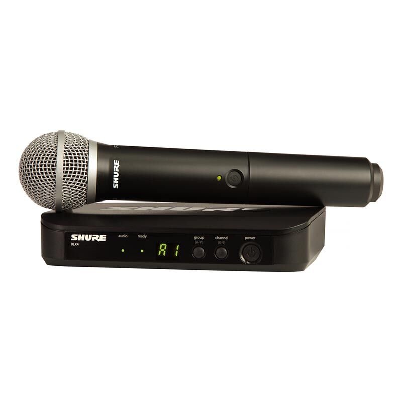 Shure BLX24E/PG58 Kablosuz PG 58 Kapsül El Mikrofonu